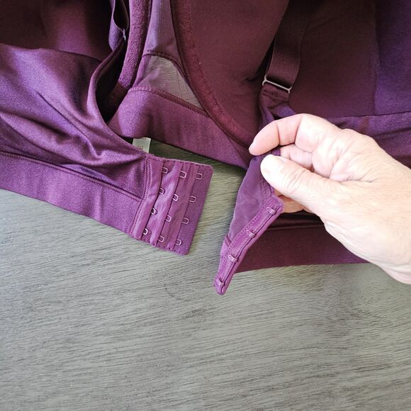 Lane Bryant Cacique Bra Lightly Lined Balconette Purple 52DD - Picture 3 of 7